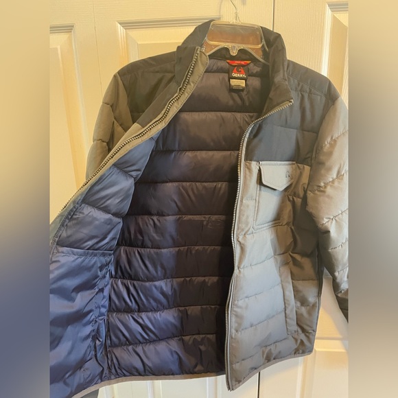 Gerry Full Zip Coat Men’s Medium M Black and Gray Puffer - Picture 9 of 10